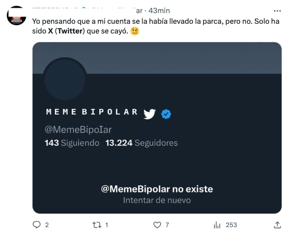 Reportes sobre fallas en X, antes Twitter