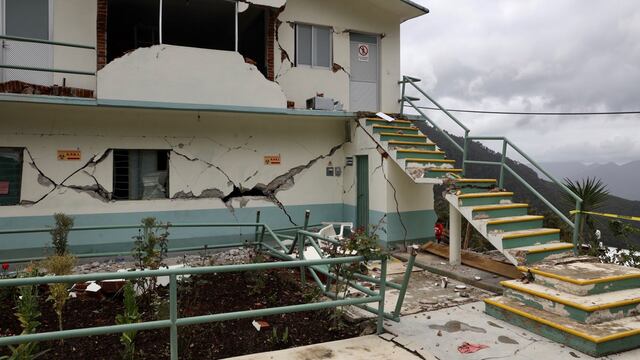 Casa afectada en Oaxaca