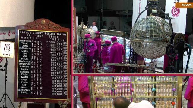 Resultados Sorteo Zodiaco Especial 1704 de Lotería Nacional: Ganadores de hoy 25 de mayo