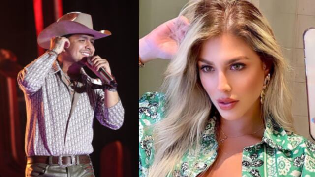 Christian Nodal y Mariana Ríos