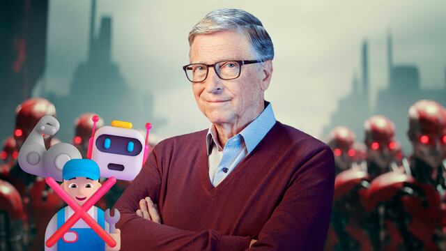 Bill Gates insiste que Inteligencia Artificial sustituirá profesiones