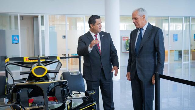 Diego Sinhue y Marco Tronchetti