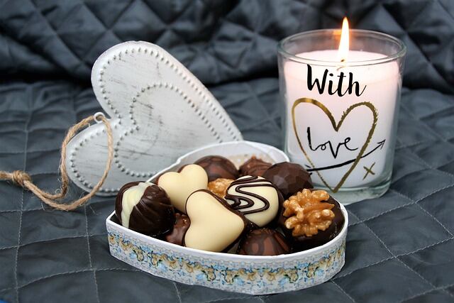 Chocolates como regalo de San Valentín