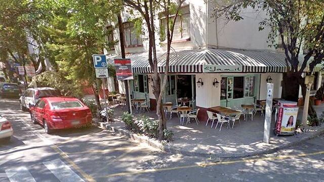 Restaurante El Jamil ubicado en las calles Celaya y Ámsterdam.