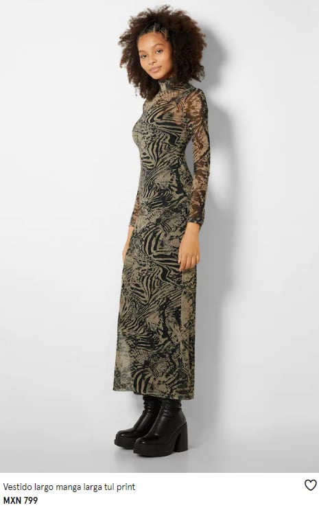 Vestido de Bershka
