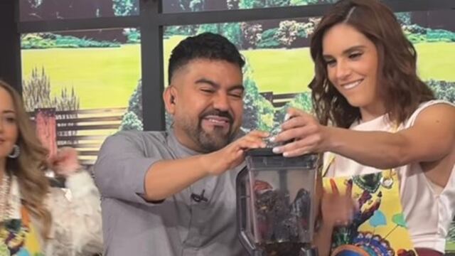 Mariano Sandoval y Tania Rincón