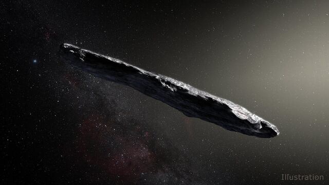 Científicos no están seguros si Oumuamua es una nave espacial o un asteroide