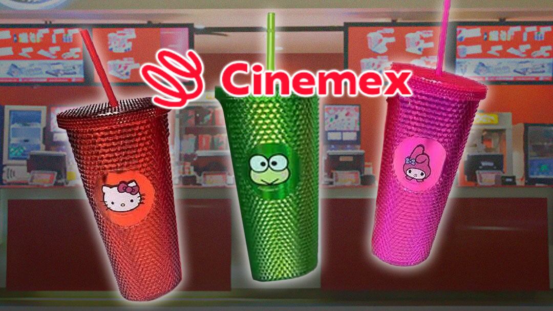 Vasos de Hello Kitty en Cinemex: Precio del combo que incluye 2 coleccionables y palomitas