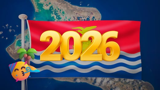 ¡Ya es 2026! Kiritimati recibe el Año Nuevo antes que nadie