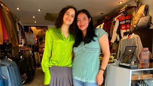 Rosalía recorre CDMX antes de sus conciertos en el Palacio de los Deportes