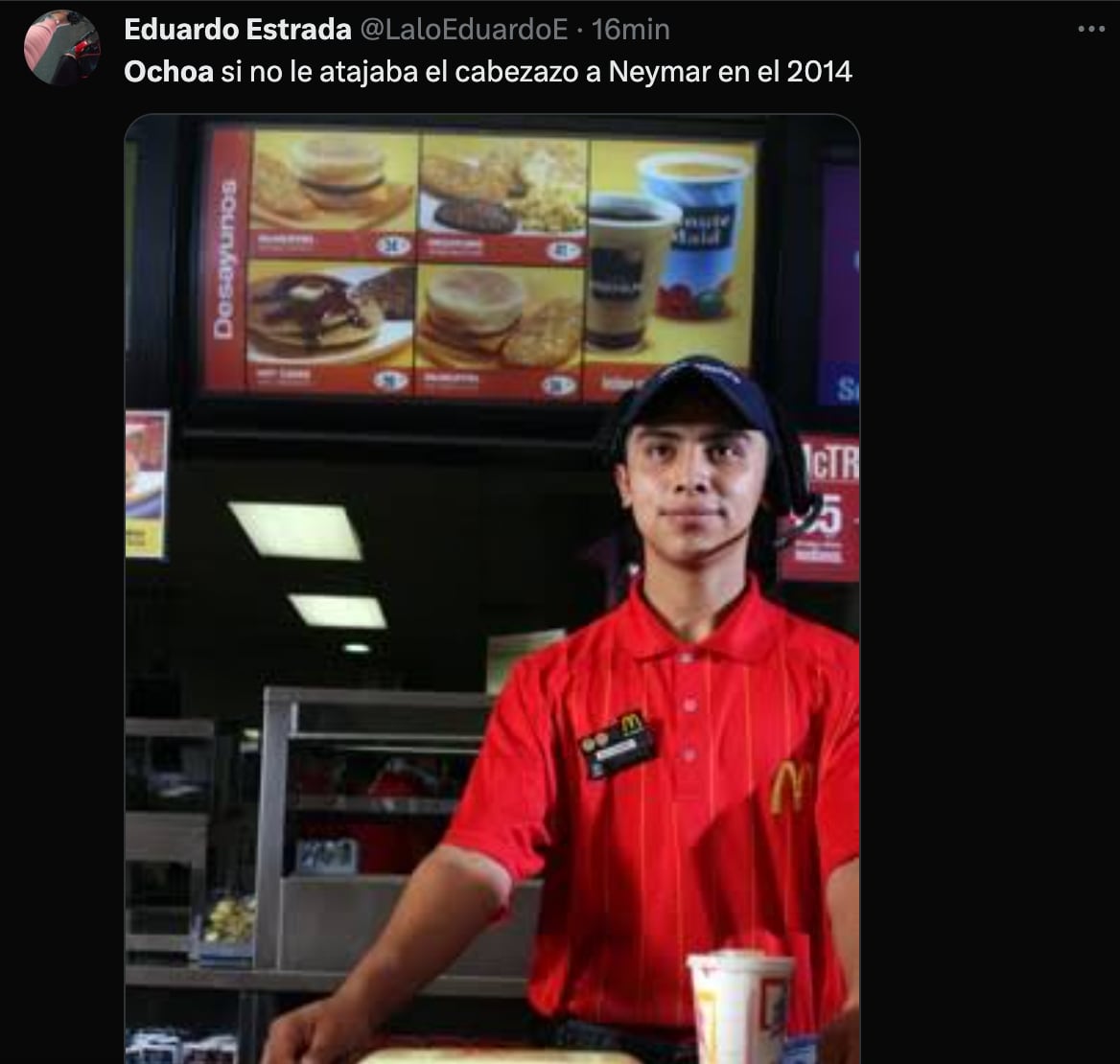 Memes Selección Mexicana Guillermo Ochoa