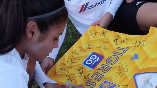 Las Tigresas tuvieron un gran detalle.