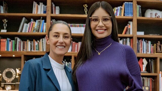 Claudia Sheinbaum y Geraldine Ponce