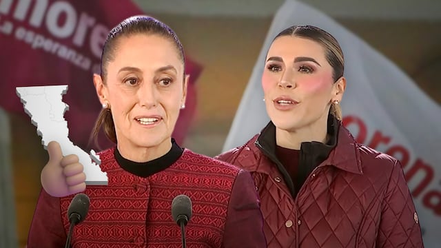 Claudia Sheinbaum respalda a la gobernadora Marina del Pilar.