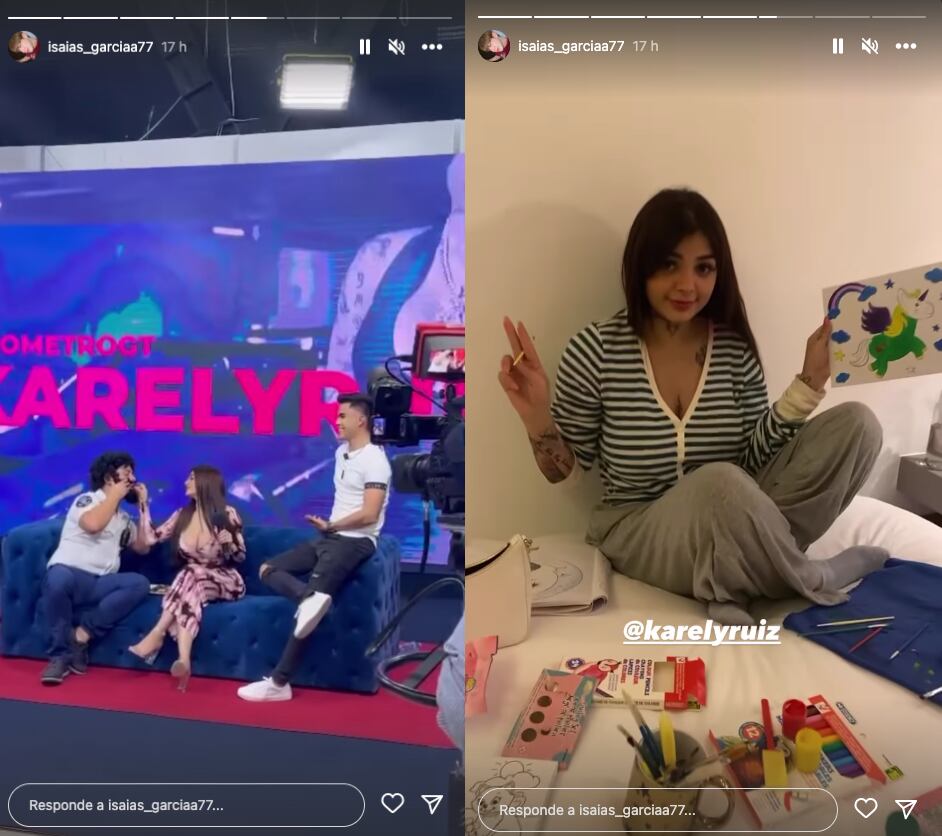 Isaias García comparte fotografías de su viaje a Guatemala con Karely Ruiz