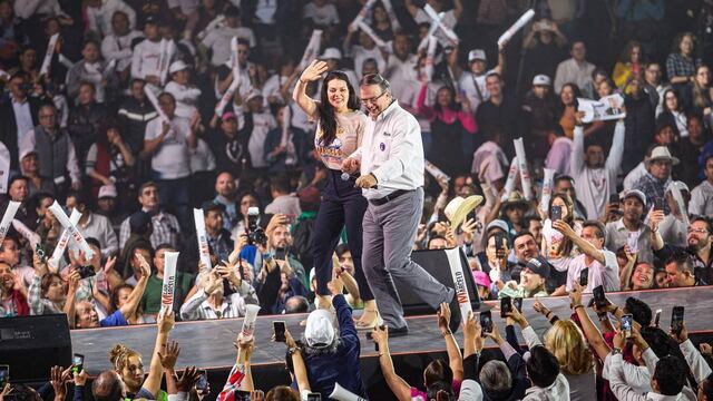 El cierre de Marcelo Ebrard fue en la Arena CDMX y así le fue