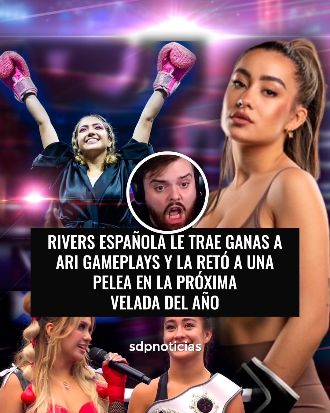 Rivers española reta a Ari Gameplays