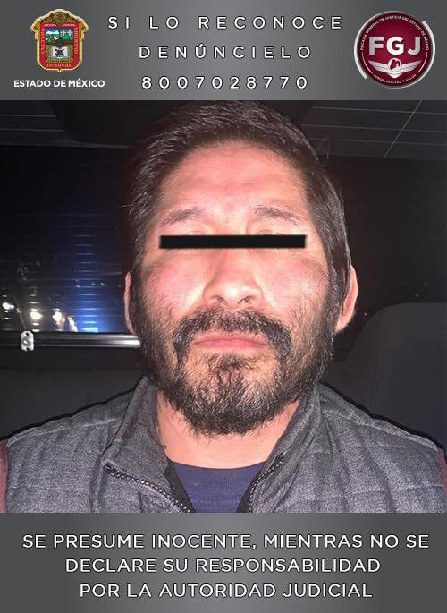 Detención de Javier Salvador "N".