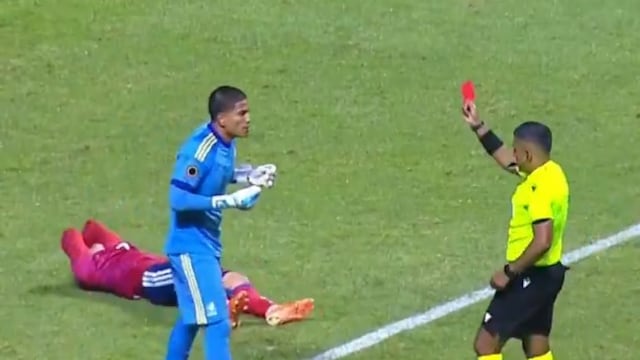Juan Liceaga es expulsado del partido de México vs Costa Rica de la Sub-20.