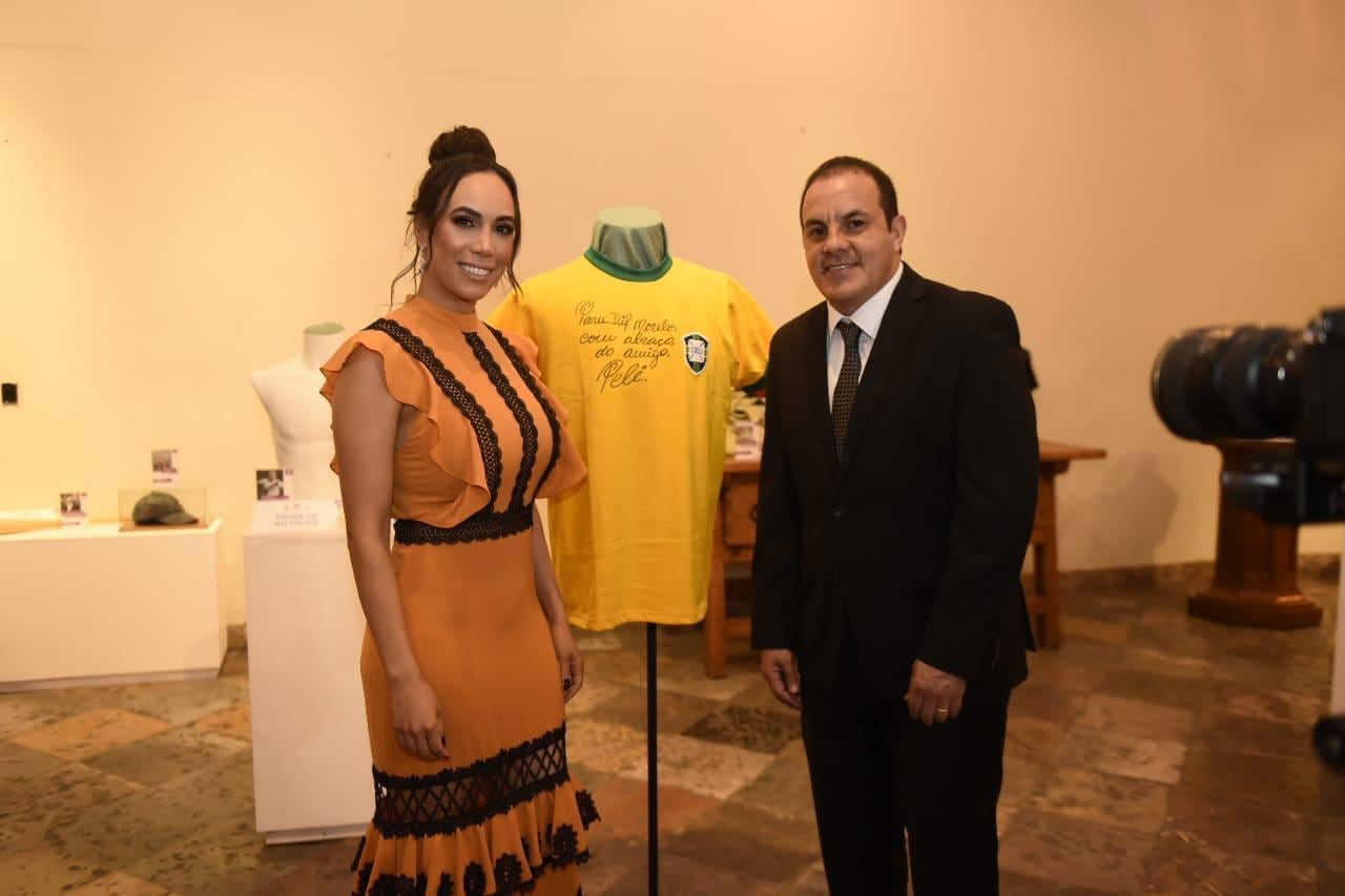 Cuauhtémoc Blanco y su esposa Natalia Rezende