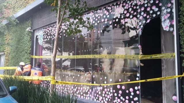 Explosión en Galerías Insurgentes