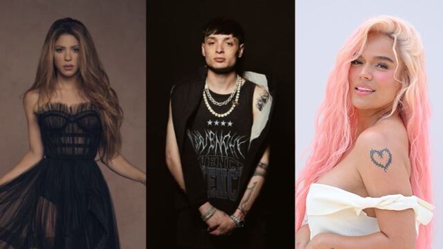 Lista de nominado de MTV EMA 2023 la encabezan Shakira, Peso Pluma y Karol G
