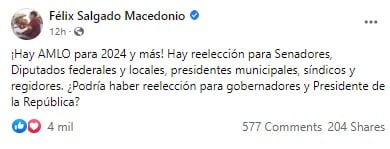 Publicación de Félix Salgado