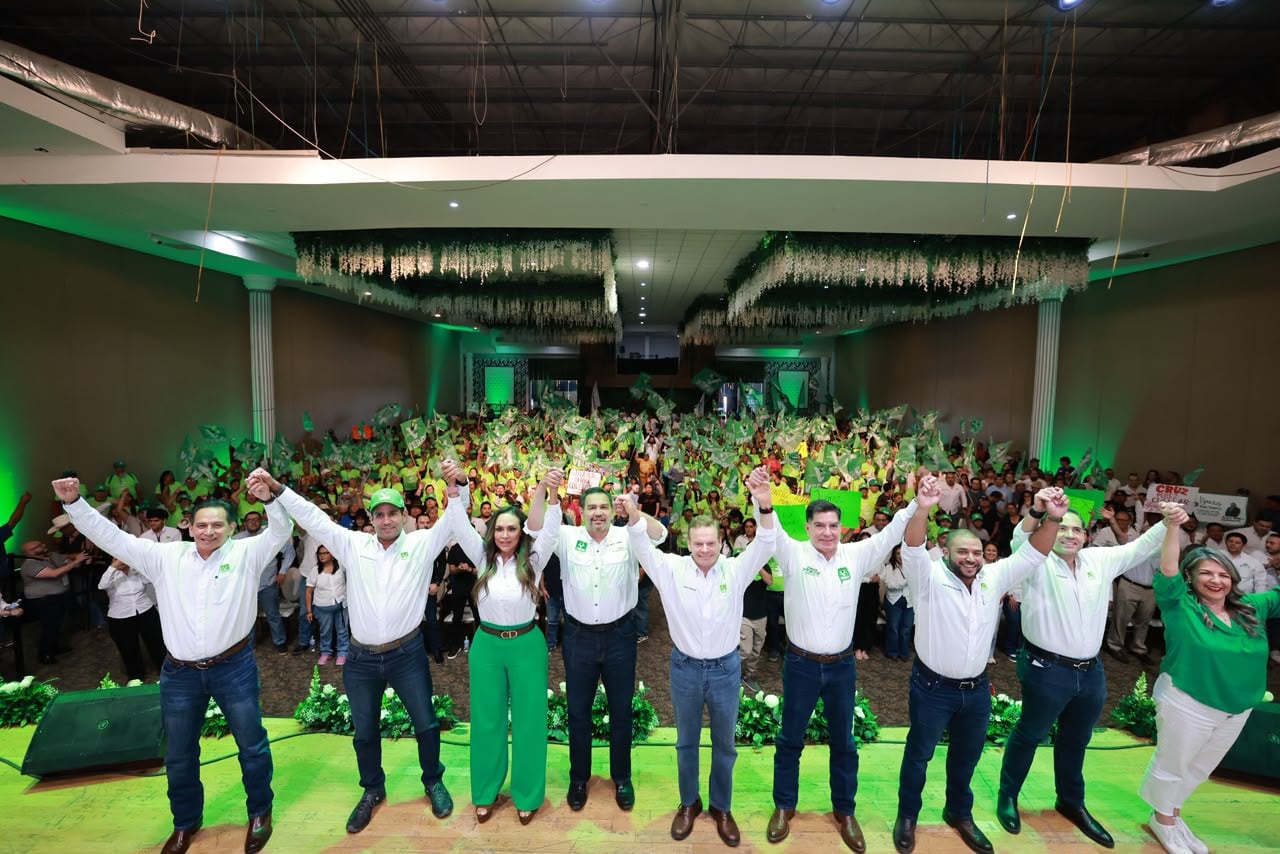 Arturo Escobar expresó el respaldo del Partido Verde a Cruz Pérez Cuéllar rumbo a la definición interna del movimiento.