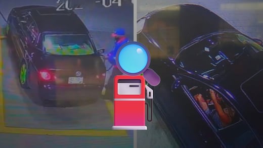 Lady Gasolina huye sin pagar en Puebla; identifican vehículo y placas