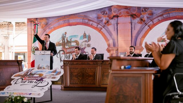 Durango celebra su 462 aniversario con mensaje de unidad