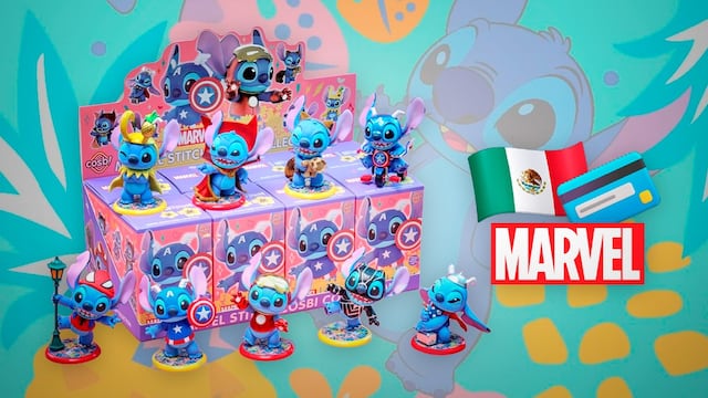 Colección Stitch con Marvel