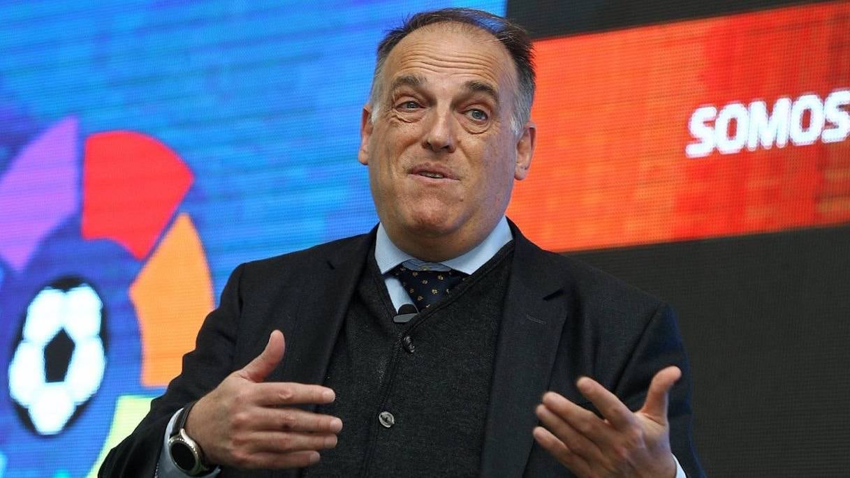Javier Tebas, presidente de La Liga, habló muy bien del torneo mexicano