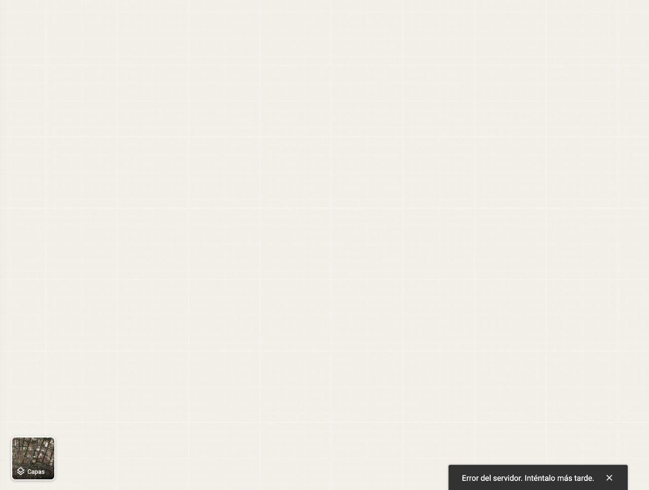 Google Maps presenta fallas este 18 de marzo