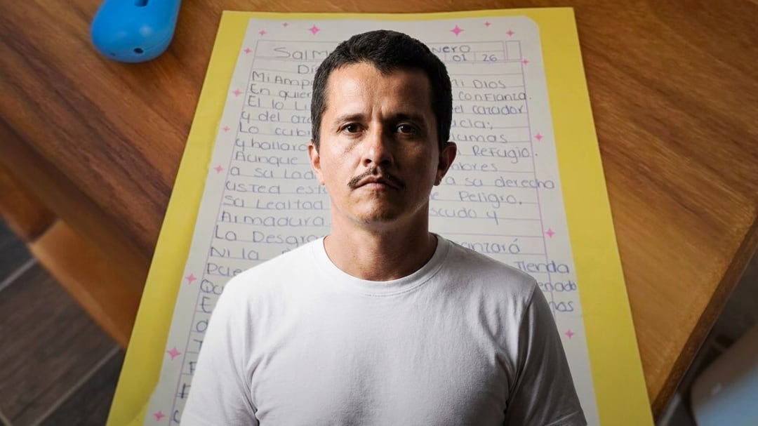 El Salmo 91 que hallaron en la cabaña de El Mencho