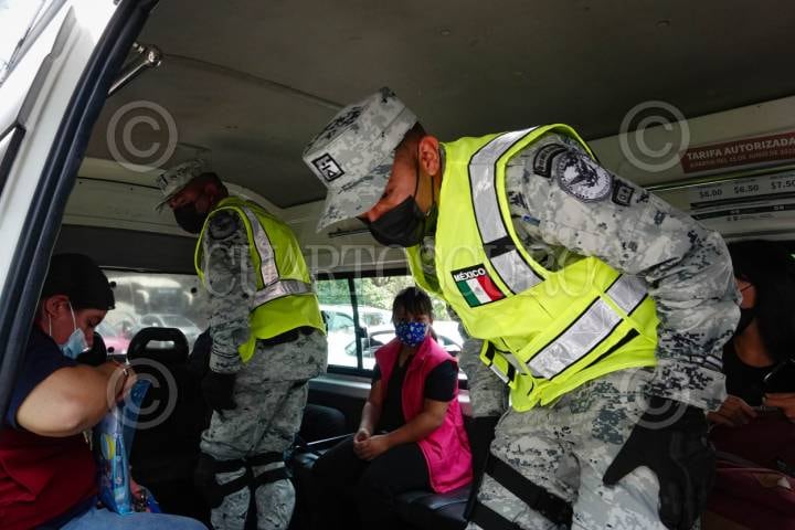 GUARDIA NACIONAL "OPERATIVO PASAJE SEGURO", CDMX