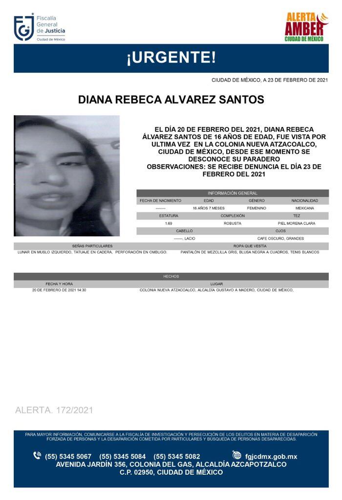 Ficha de búsqueda de Diana