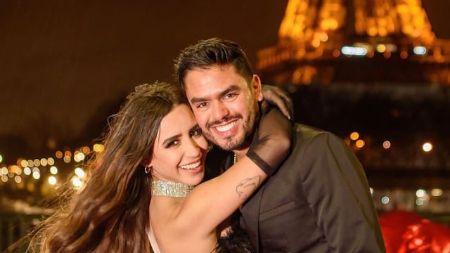 Tammy Parra y Omar Núñez en París