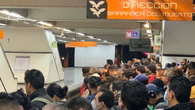 Línea 7 del Metro CDMX hoy 28 de enero