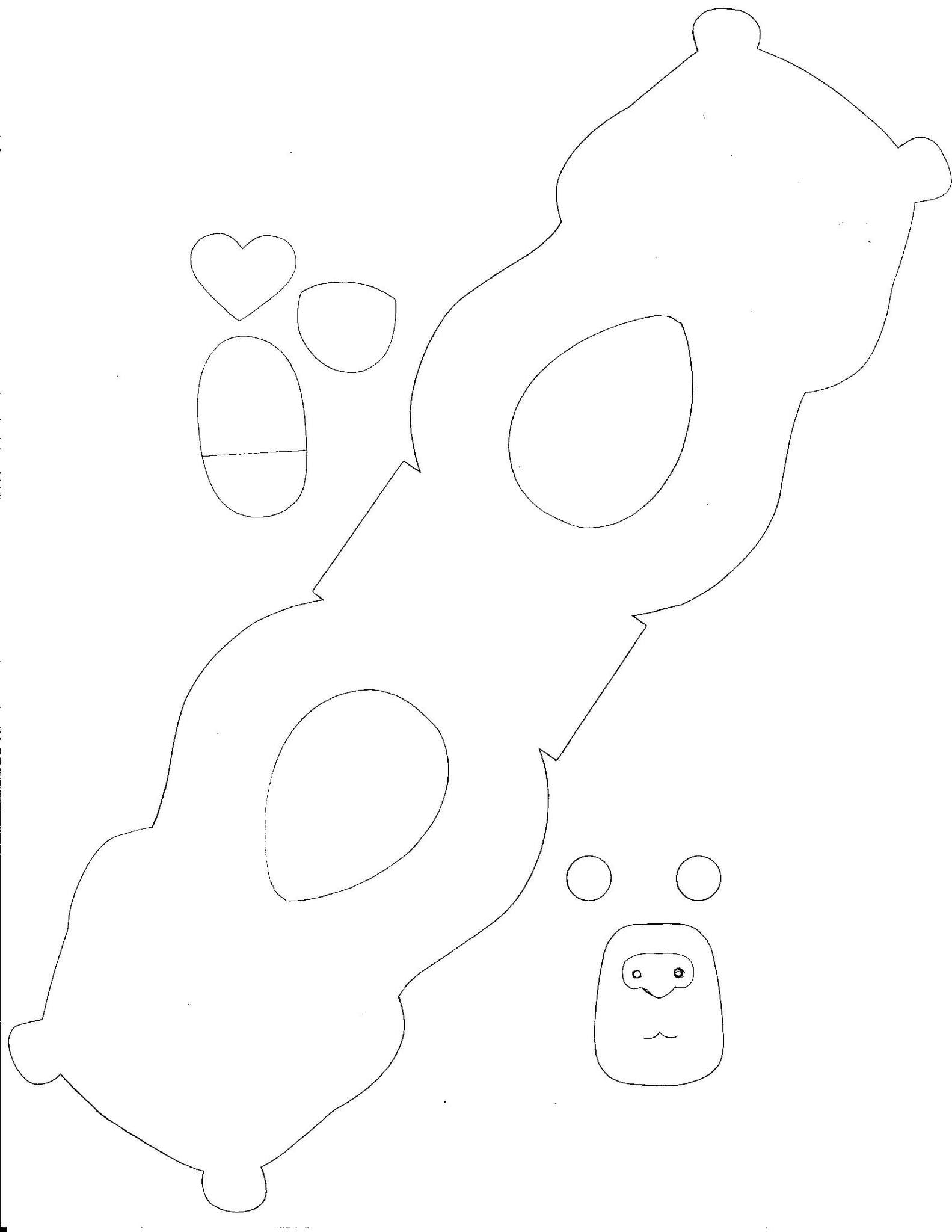 Plantilla de capibara para decorar un Huevo Kínder