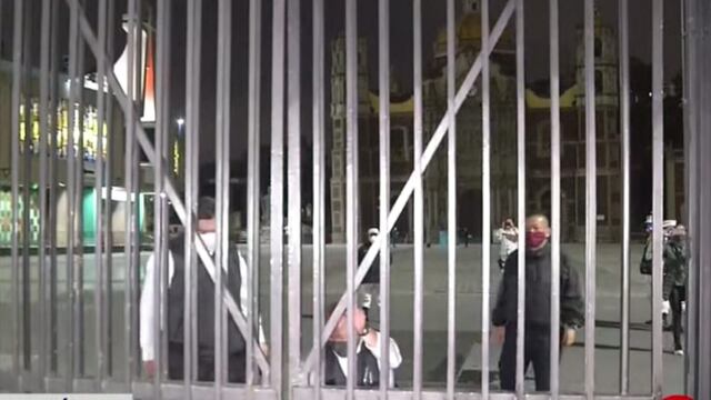 Cierre de Basílica de Guadalupe