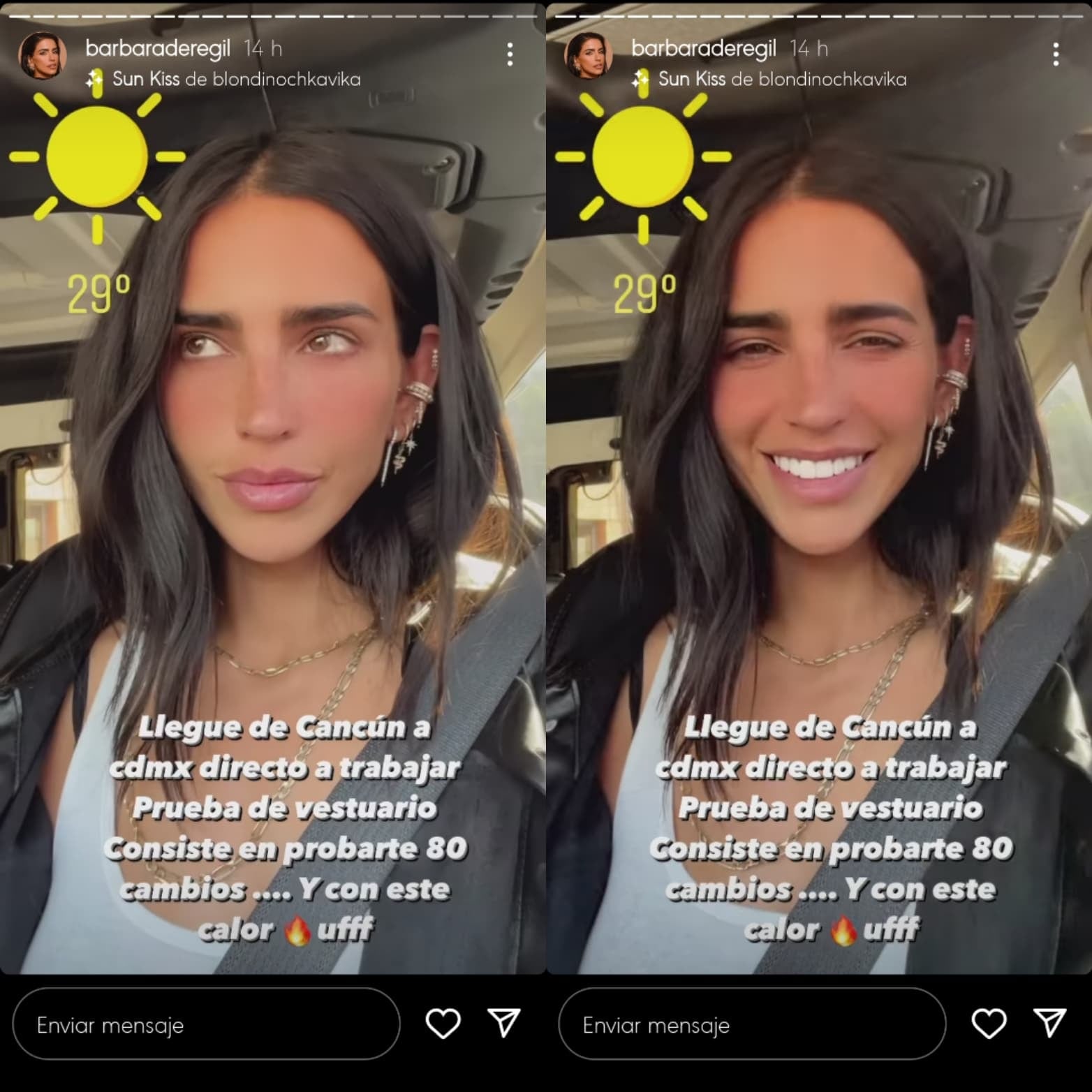 Bárbara de Regil vive como rockstar.