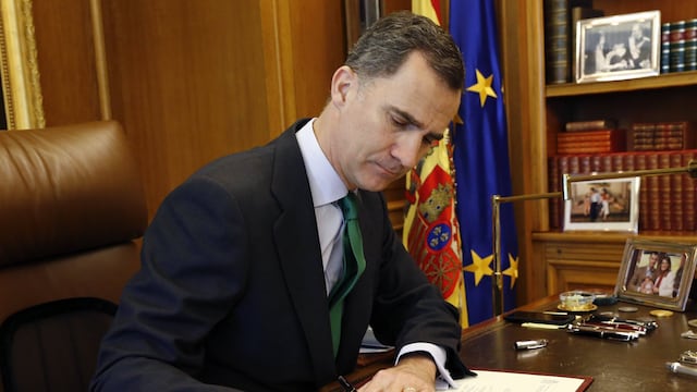 Felipe VI convocatoria elecciones