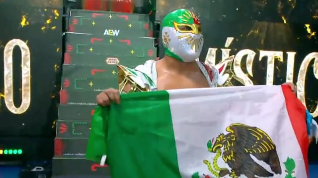 La espectacular entrada del Místico en la AEW al ritmo de “Me muero”
