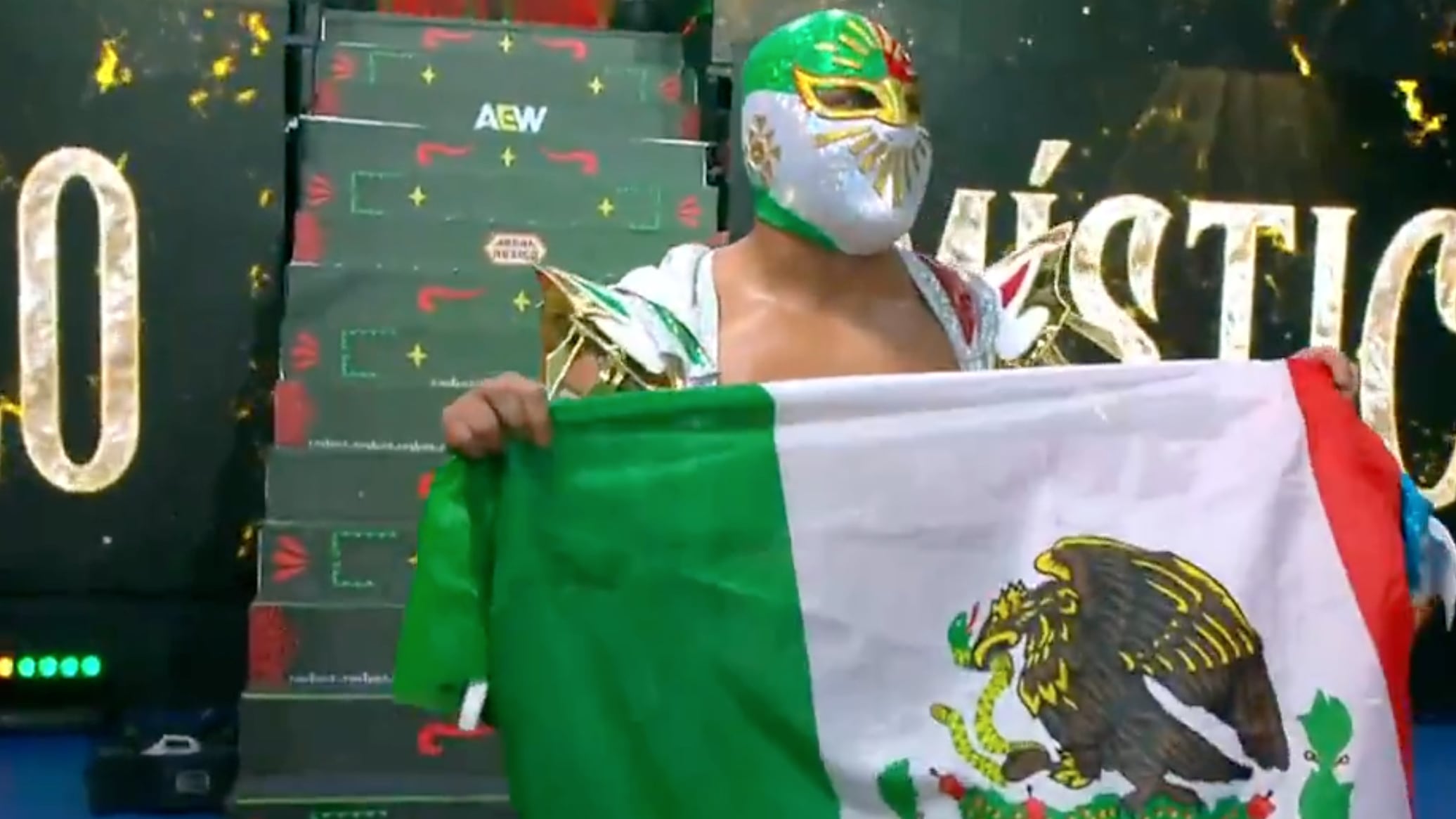 La espectacular entrada del Místico en la AEW al ritmo de “Me muero”