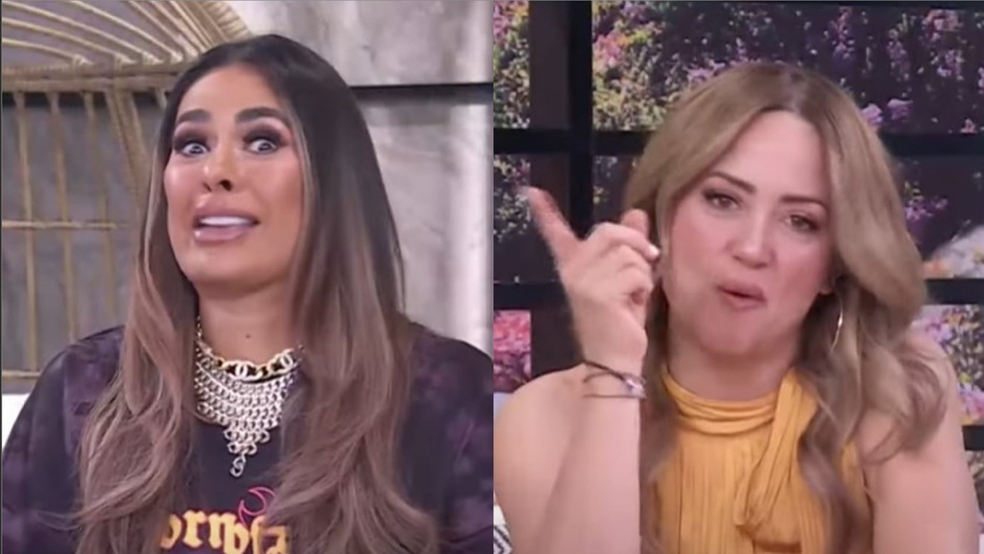 Galilea Montijo y Andrea Legarreta