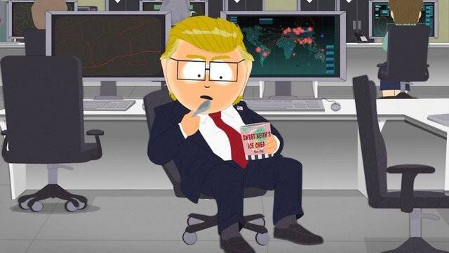 Trump en South Park.