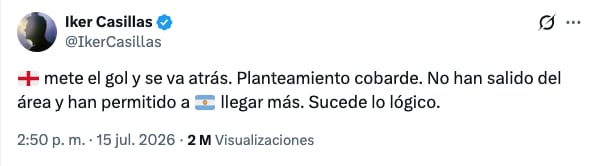 Iker Casillas critica a Thomas Tuchel