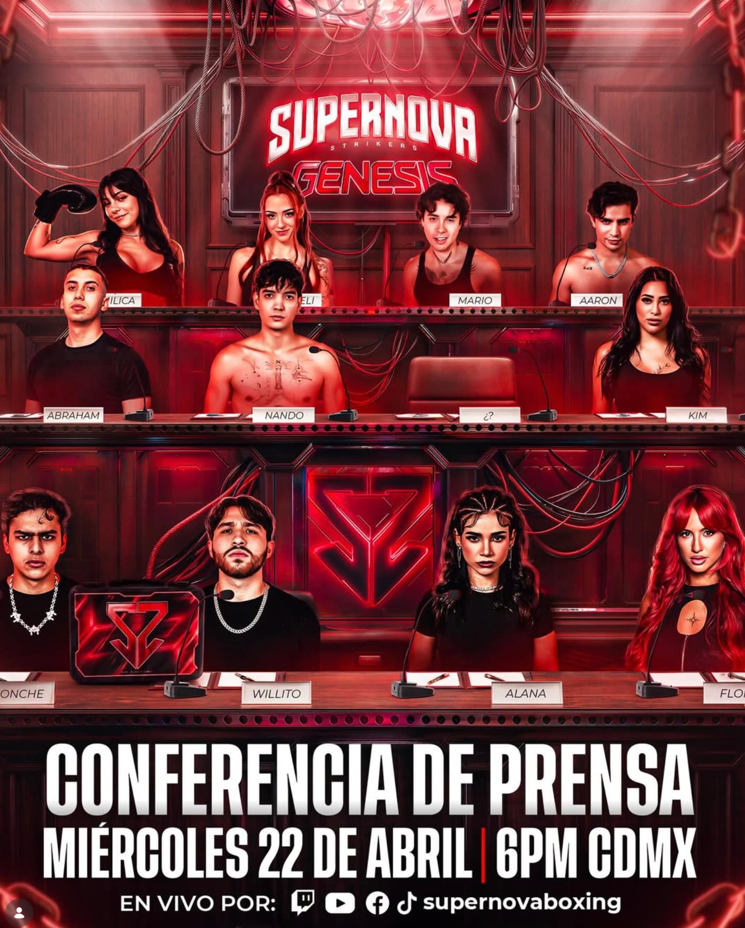 Supernova: Génesis tendrá una conferencia de prensa el miércoles