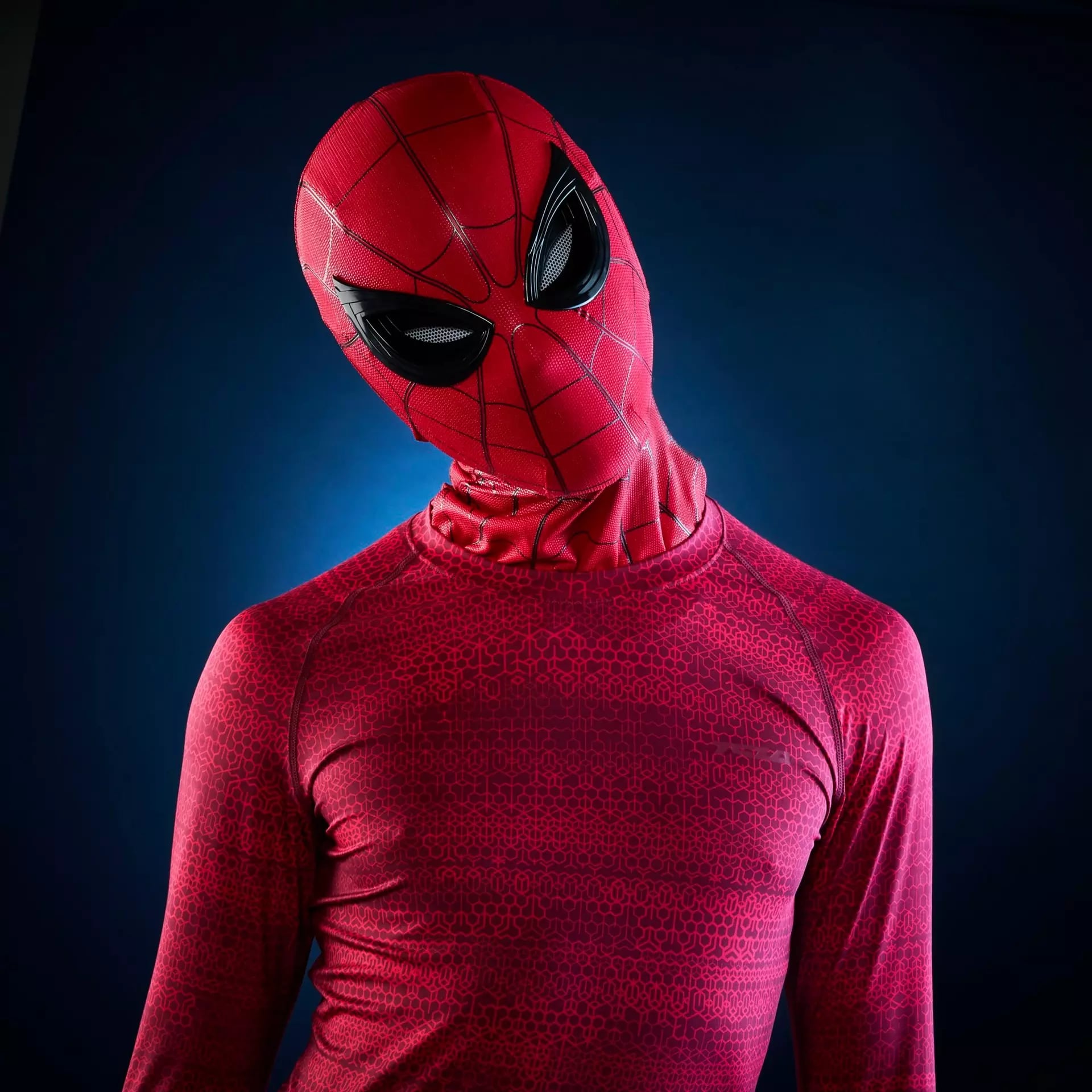 La máscara de Spider-Man animatronic de la San Diego Comic Con 2025