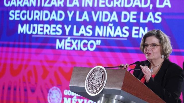 Nadine Gasman, titular del Instituto Nacional de las Mujeres